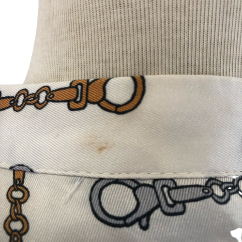 ZARA White Chain Blouse | Pre Loved |