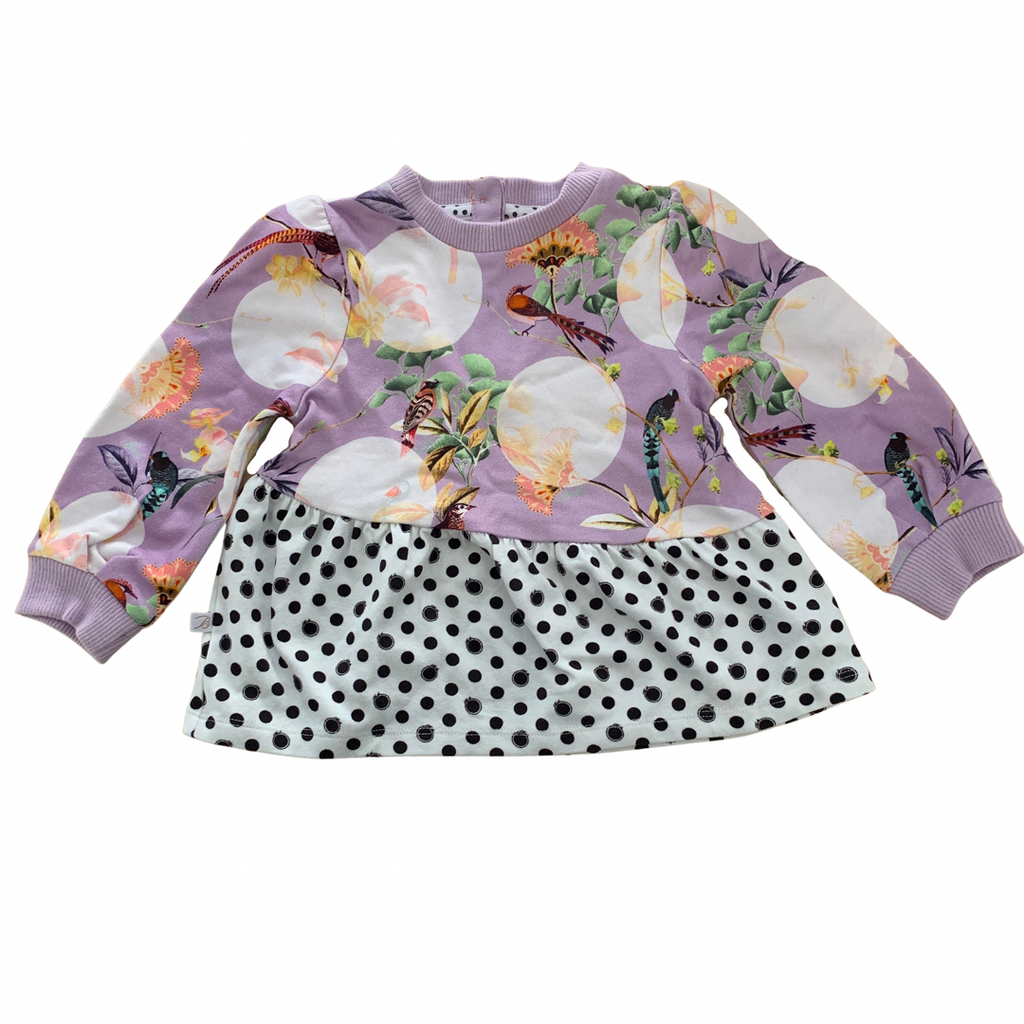 Ted Baker Purple & Polka Dot Set (9 - 12 months) | Brand New |