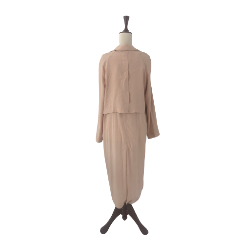 ZARA Beige Long Summer Jacket | Brand New |