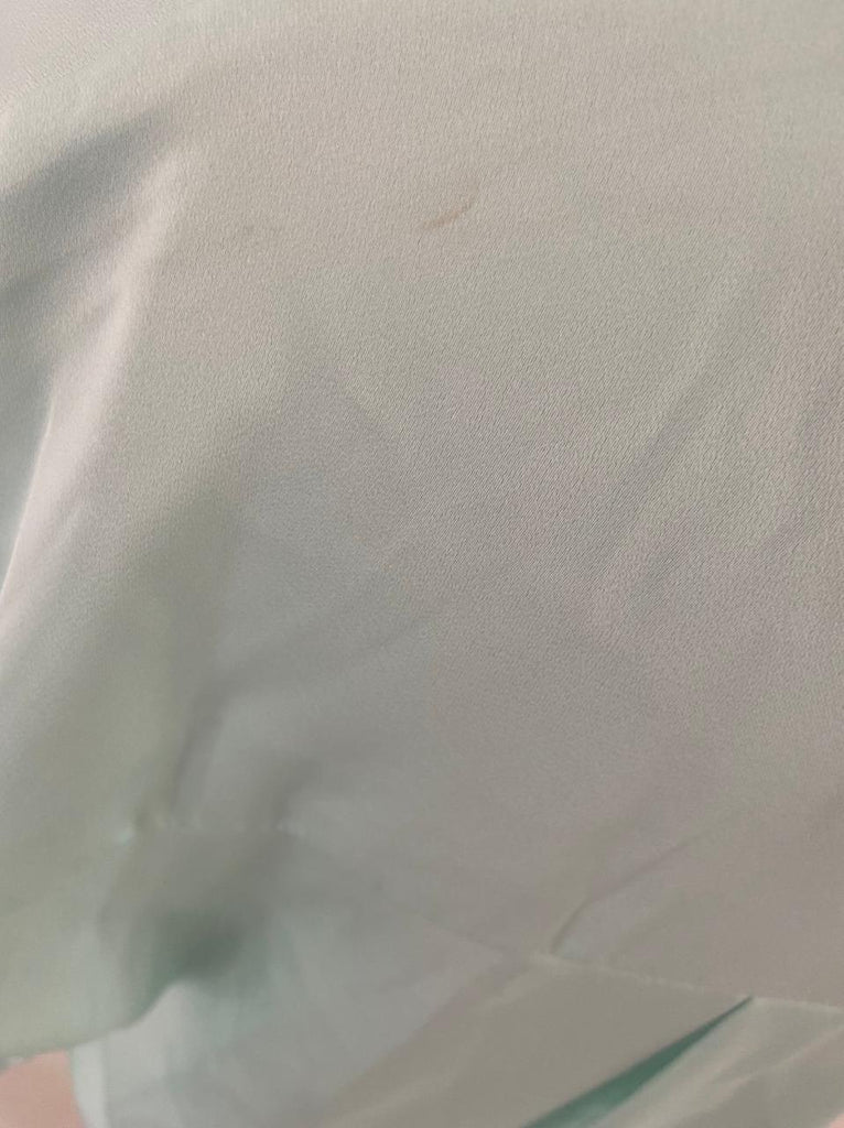 Primark Mint Green Satin Collared Shirt | Brand New |