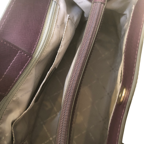 Michael Kors Purple 'Sofia' Satchel | Pre Loved |