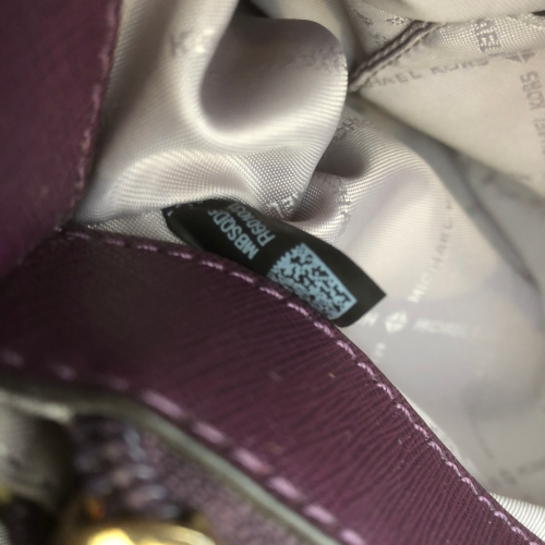 Michael Kors Purple 'Sofia' Satchel | Pre Loved |