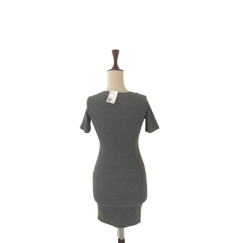 H&M Grey Ribbed Dress | Brand New |