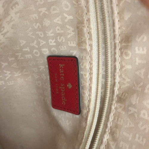 Kate Spade Red Leather Satchel | Pre Loved |