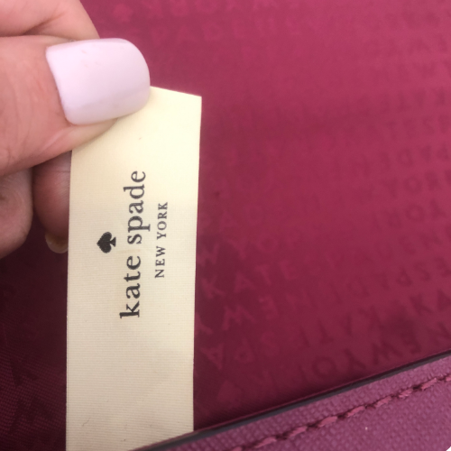 Kate Spade Putnam Drive 'Lizz' Purple Leather Shoulder Bag | Gently Used |