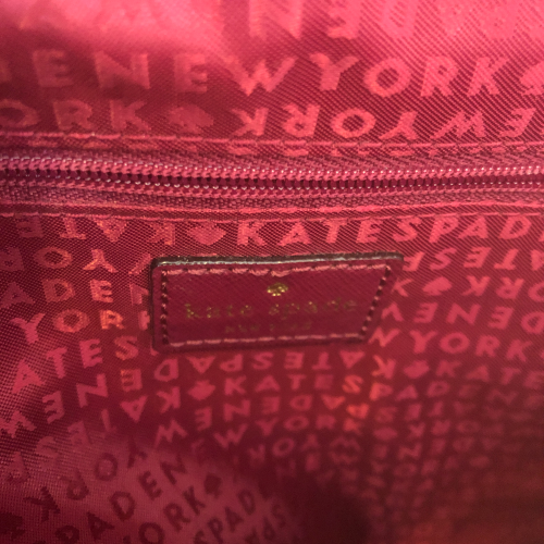 Kate Spade Putnam Drive 'Lizz' Purple Leather Shoulder Bag | Gently Used |