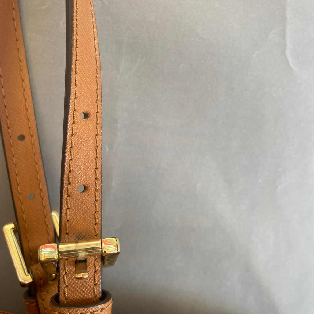 Tory Burch Brown Leather York Tote Bag | Pre Loved |