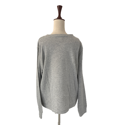 H&M Grey Rhinestones Sweatshirt | Brand New |