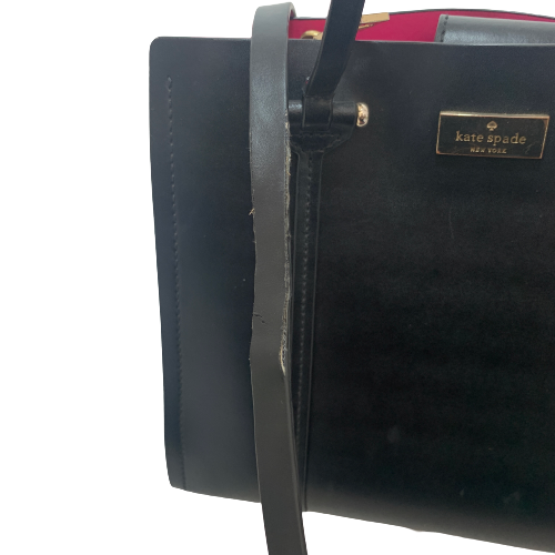 Kate Spade  'Arbour Hill Small Elodie' Black Leather Bag | Pre Loved |