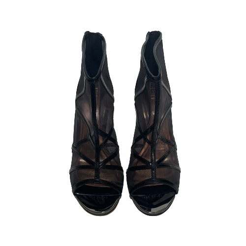 Ted Baker Black 'Taminaa' Caged Mesh Heels | Like New |