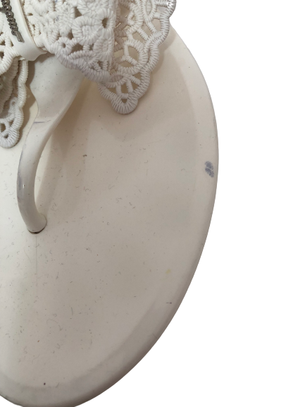 Salvatore Ferragamo White 'Pandy' Jelly Sandals | Pre Loved |