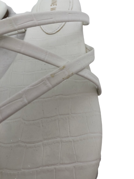 Nine West White Sandals | Like New |