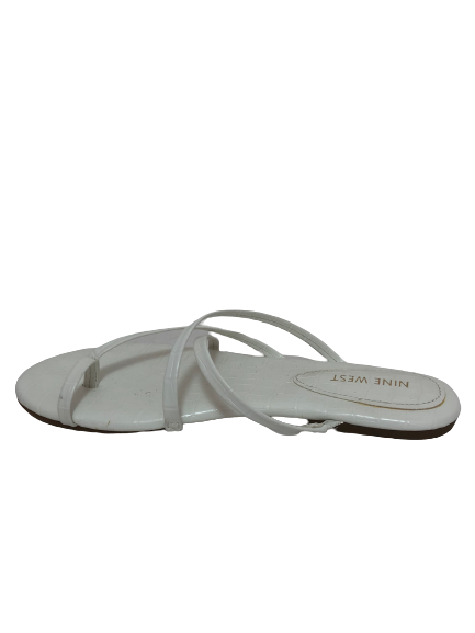 Nine West White Sandals | Like New |