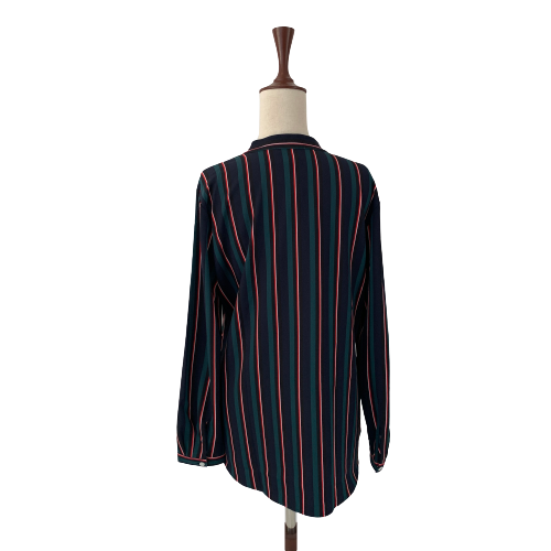 Tommy Hilfiger Green Striped Top | Brand New |