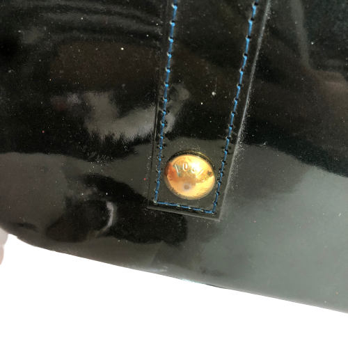 Louis Vuitton ALMA GM Green Vernis Leather Tote