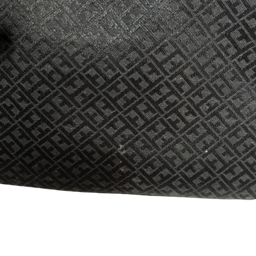 Tommy Hilfiger Black Monogram Canvas Small Crossbody Bag | Brand New |