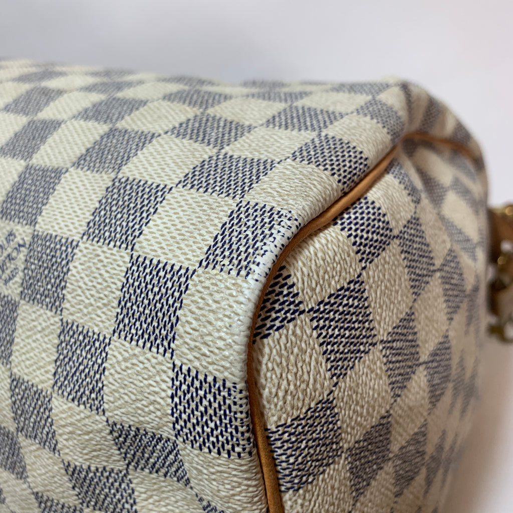 Louis Vuitton Damier Azur Speedy 30 Bag | Gently Used |