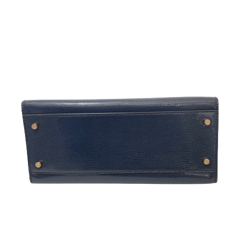 Tory Burch Navy 'Emerson' Leather Tote | Gently Used |