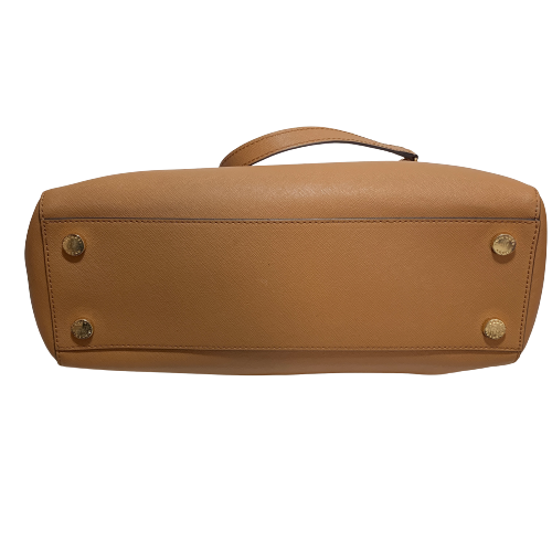 Michael Kors Tan Leather Chain Strap Tote | Pre Loved |