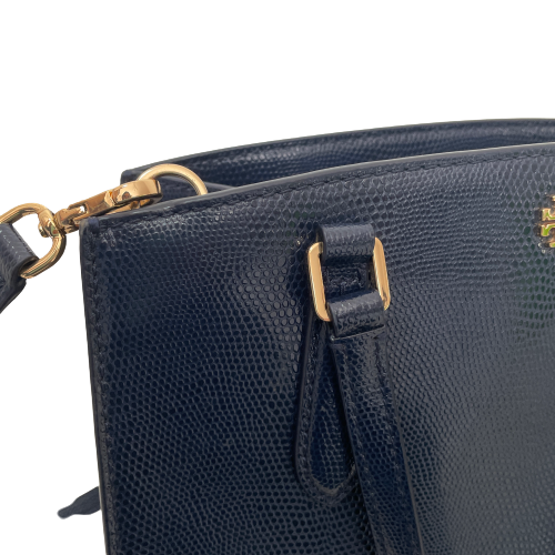 Tory Burch Navy 'Emerson' Leather Tote | Gently Used |