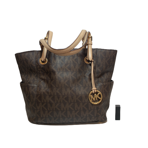 Michael Kors Monogram Logo Shoulder Bag | Pre Loved |