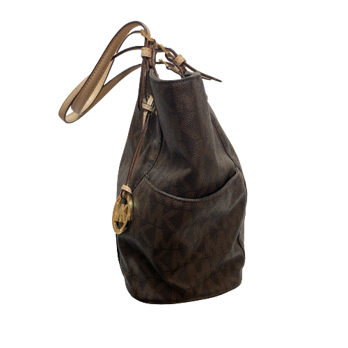 Michael Kors Monogram Logo Shoulder Bag | Pre Loved |