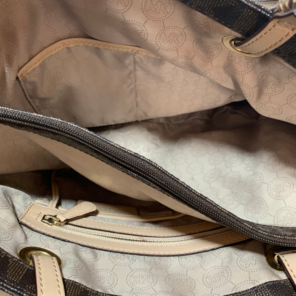 Michael Kors Monogram Logo Shoulder Bag | Pre Loved |