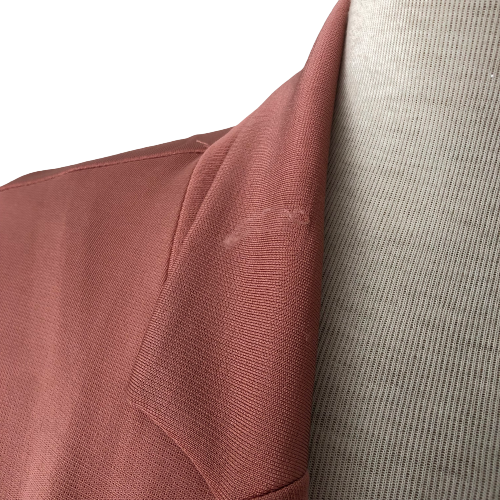 Mango Pink Sleeveless Collared Wrap Dress | Gently Used |