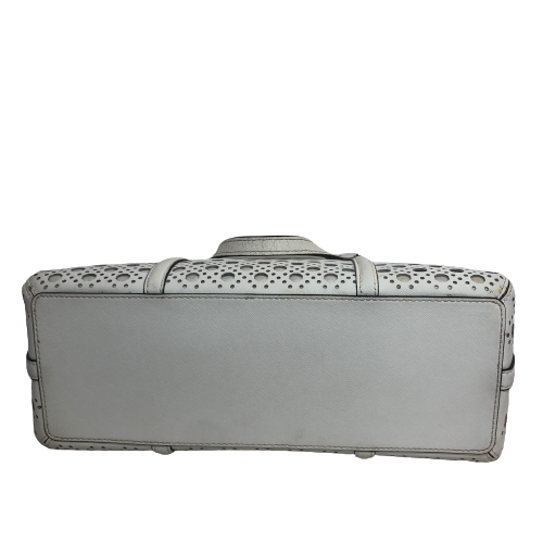 Kate Spade White Leather Newbury Lane Satchel | Pre Loved |