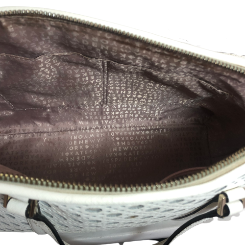 Kate Spade White Leather Newbury Lane Satchel | Pre Loved |