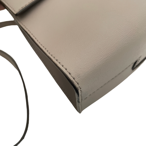 Tory Burch Grey Leather Small 'Parker' Satchel | Pre Loved |