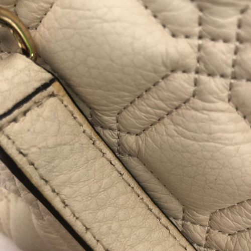 Kate Spade Cream Quilted Leather Bag | Pre Loved |