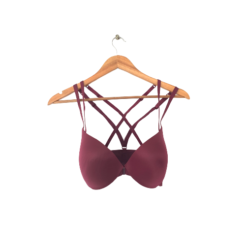 Victoria's Secret Maroon Push-Up Bra | Brand New |