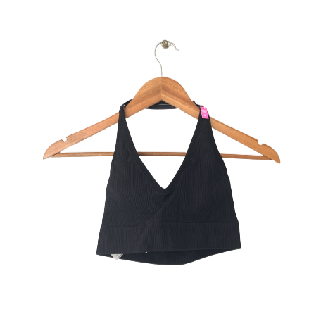 Victoria's Secret Black Ribbed Bralette | Brand New |
