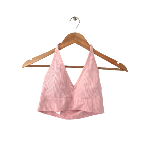 Victoria's Secret Pink Ribbed Bralette | Brand New |