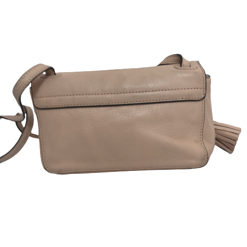 Tory Burch Light Pink Leather Crossbody Bag | Pre Loved |