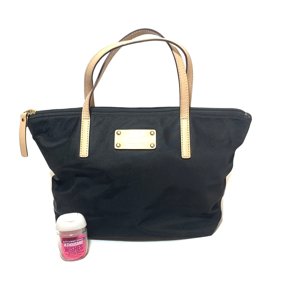 Kate Spade Black Nylon Tote | Pre Loved |