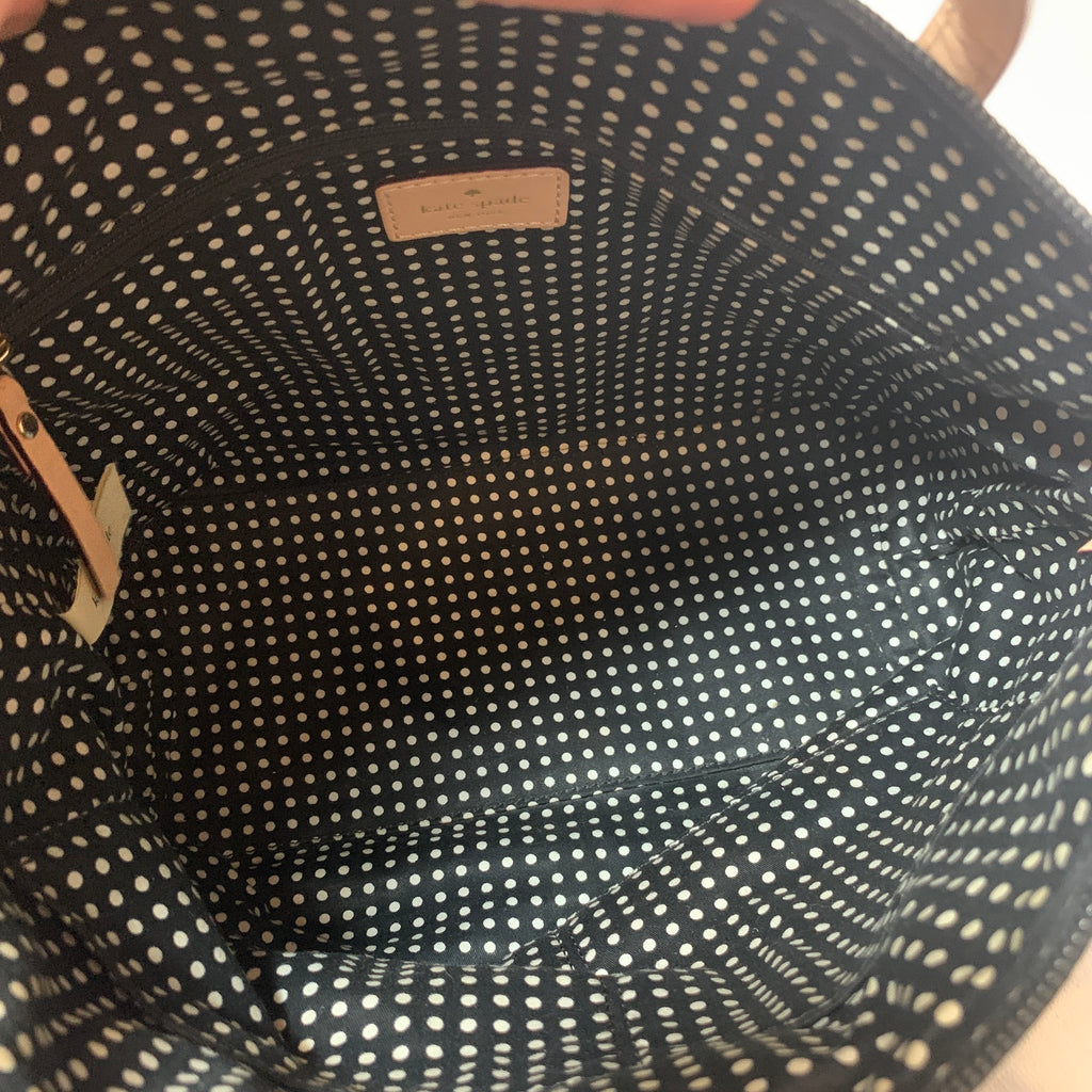 Kate Spade Black Nylon Tote | Pre Loved |