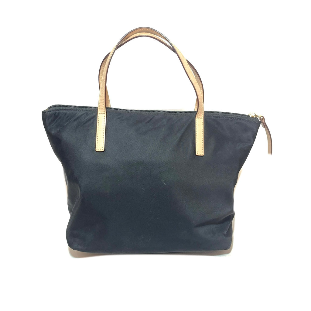 Kate Spade Black Nylon Tote | Pre Loved |