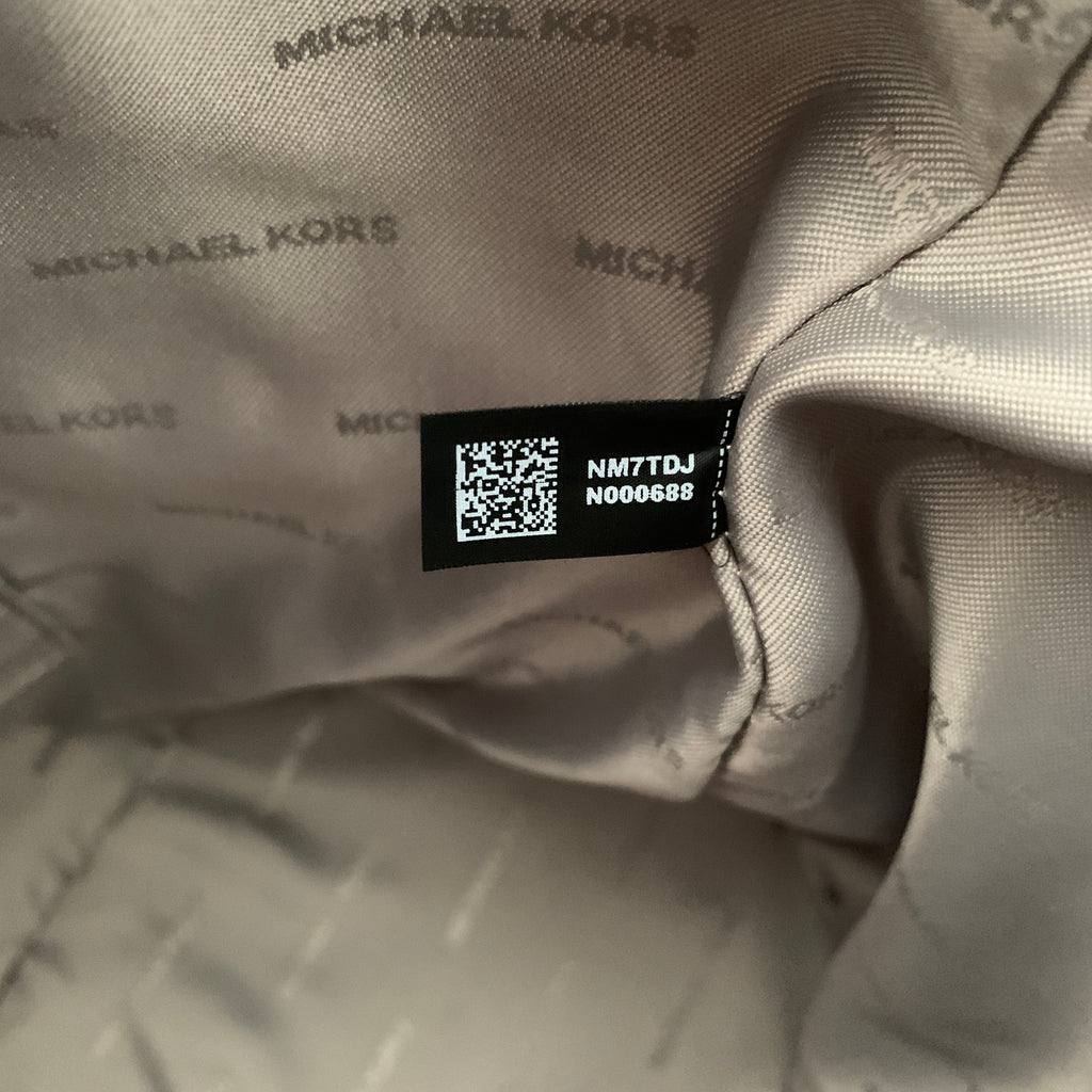 Michael Kors Grey Saffiano Leather ‘Jetset’ Tote | Brand New |