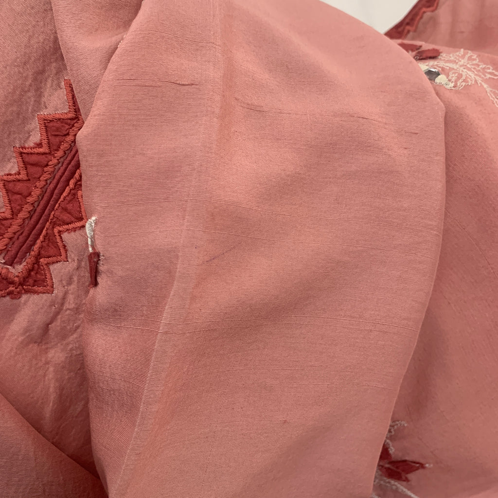 Miraka by Misha Lakhani Pink Embroidered Kameez (2 Pieces) | Pre Loved |