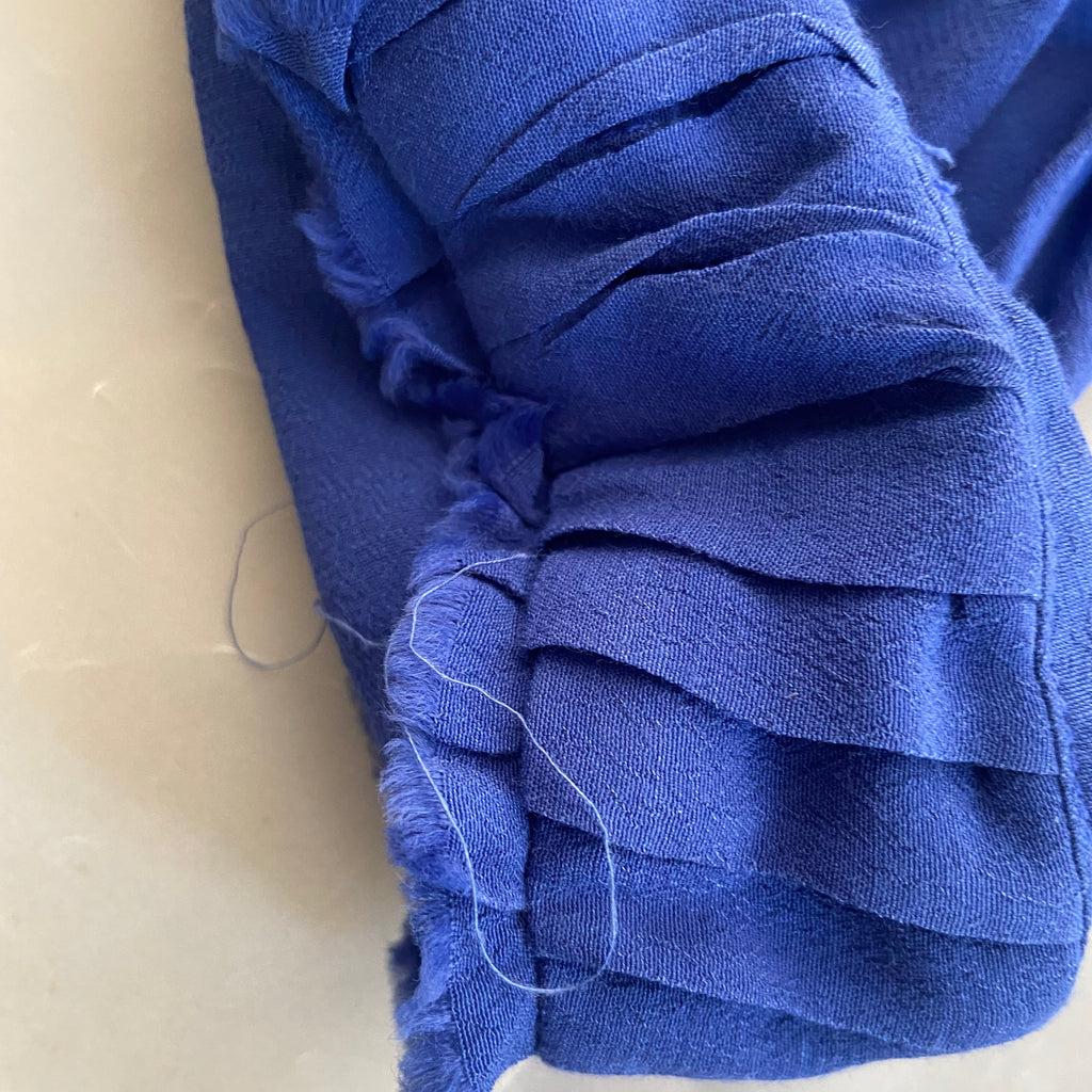 Maliha's Royal Blue Peacock Tunic | Pre Loved |