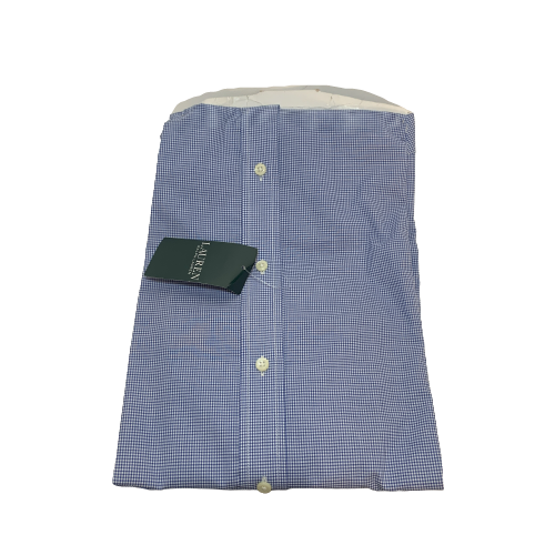 Ralph Lauren Men's Blue Checked Collared Shirt | Brand New |