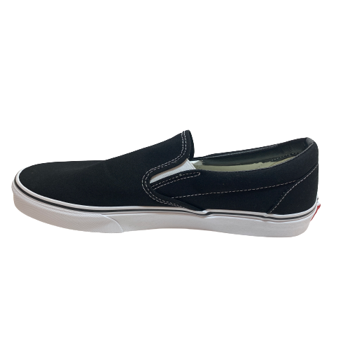 VANS Men's Black Classic Slip-on Shoes | Brand New |