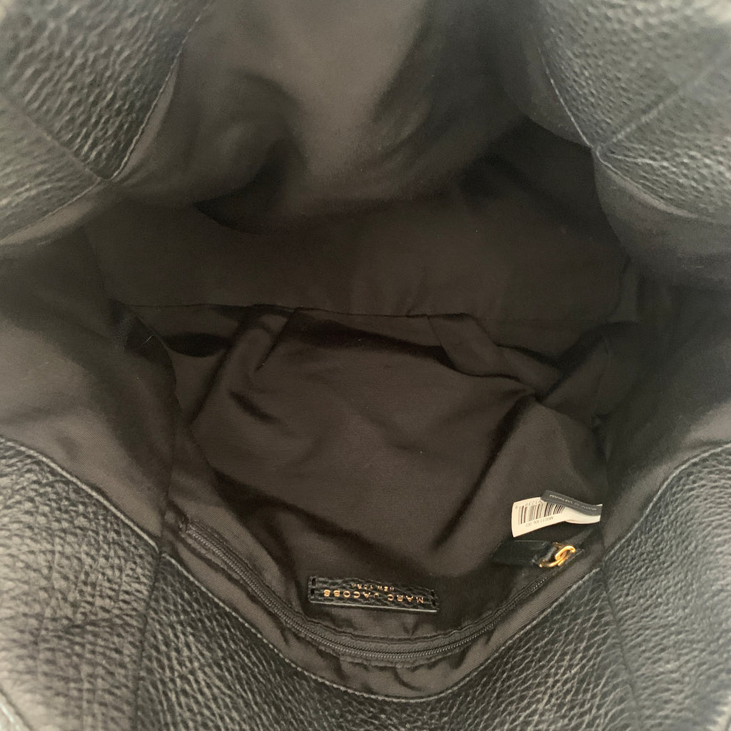 Marc Jacobs Black Pebbled Leather Shoulder Bag | Gently Used |