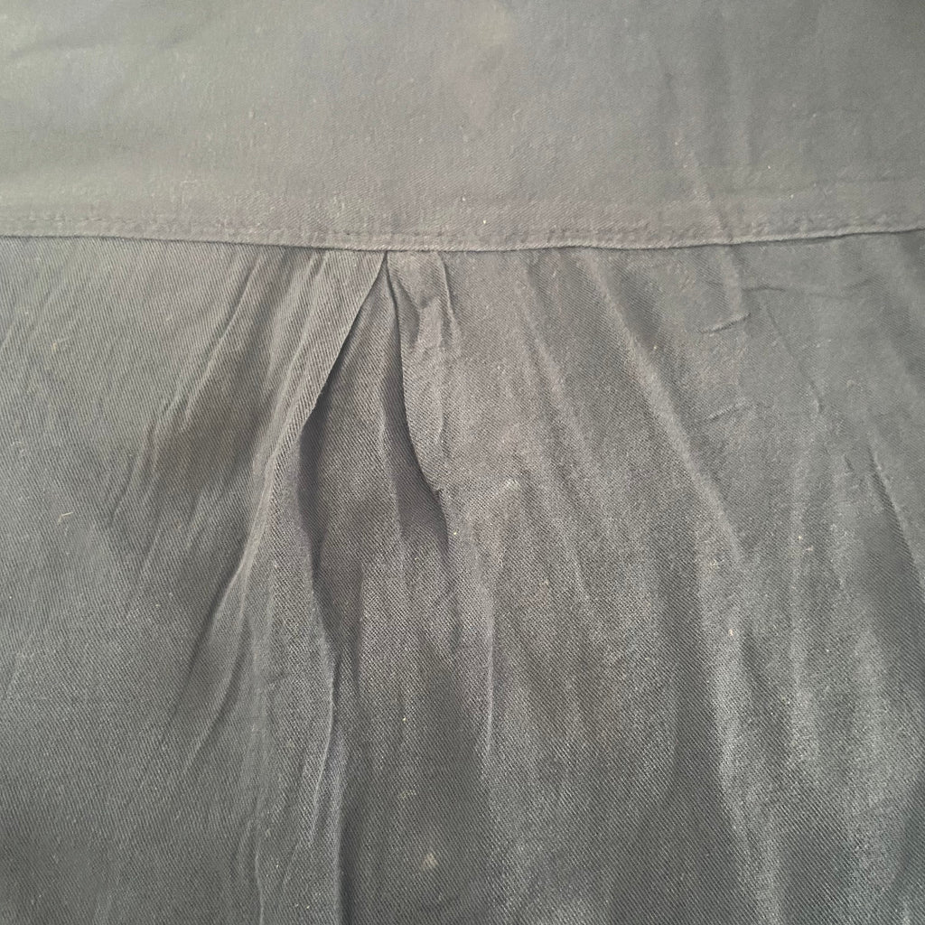 Hollister Navy Blue Lace Collared Shirt | Pre Loved |