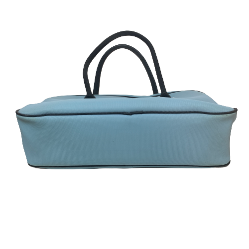 Lacoste Light Blue Bowling Bag Tote | Pre Loved |