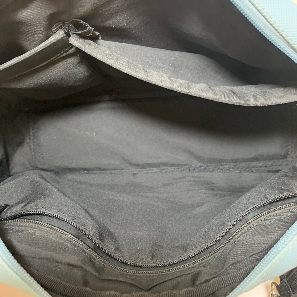 Lacoste Light Blue Bowling Bag Tote | Pre Loved |