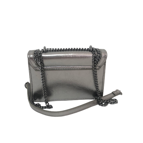 ZARA Silver Mini Chain Crossbody Bag | Brand New |