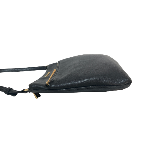 Michael Kors Black Leather Crossbody Bag | Gently Used |